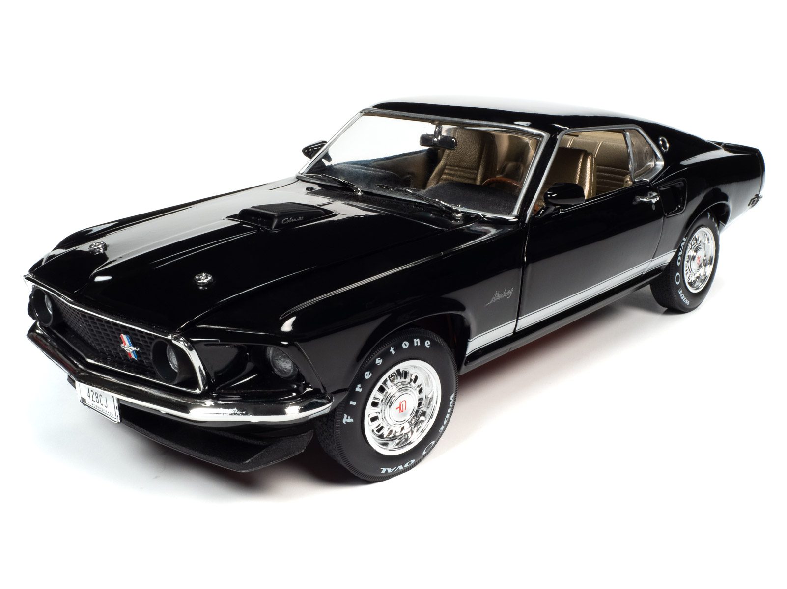 AMERICAN MUSCLE 1969 MUSTANG GT 2+2 1:18 SCALE DIECAST | Round2