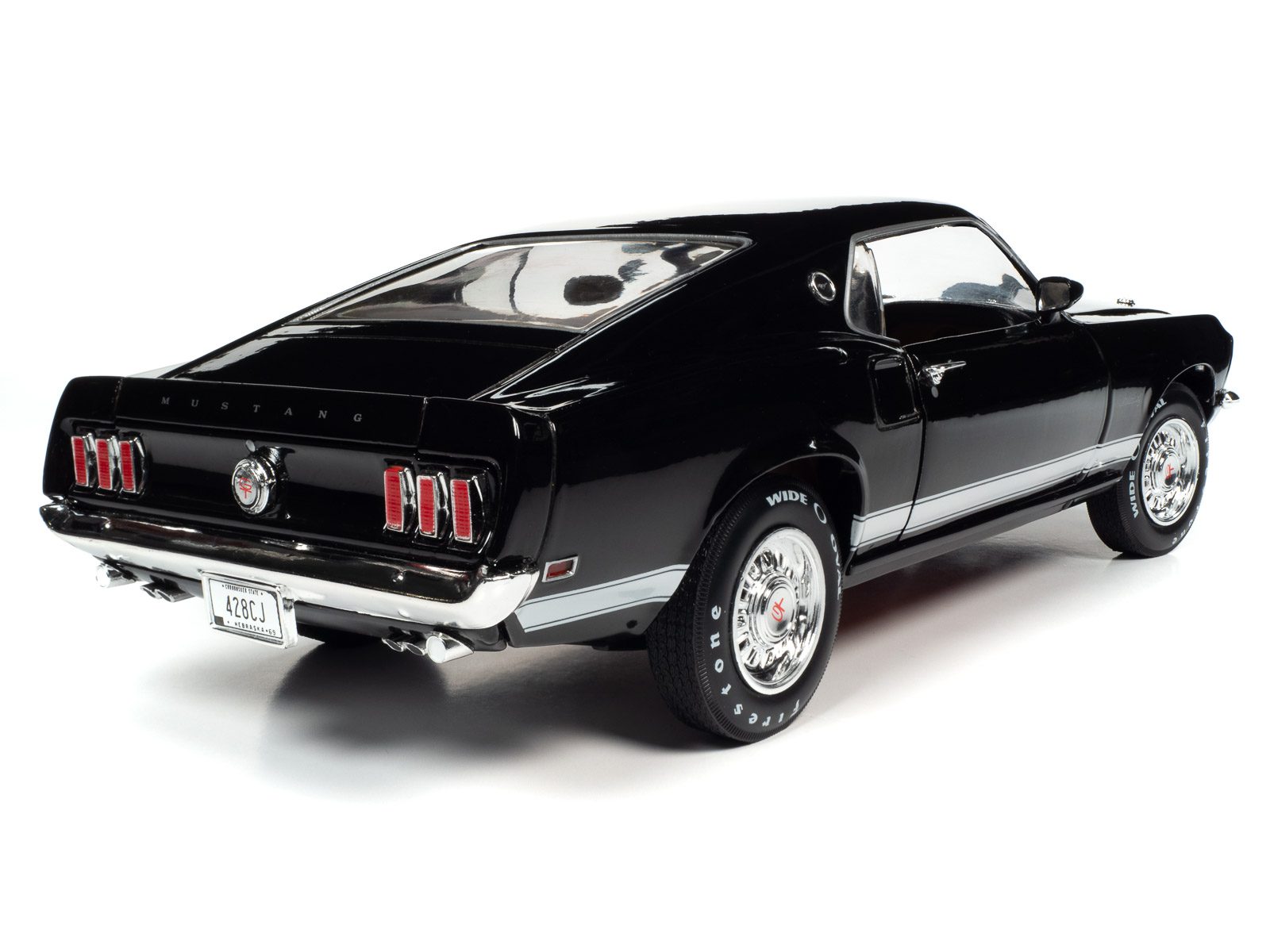 AMERICAN MUSCLE 1969 MUSTANG GT 2+2 1:18 SCALE DIECAST | Round2