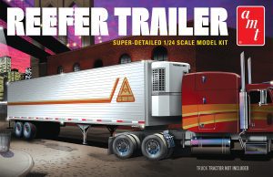 AMT REEFER SEMI TRAILER 1:24 SCALE MODEL KIT