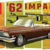 AMT 1962 CHEVY IMPALA CONVERTIBLE 1:25 SCALE MODEL KIT
