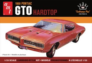 AMT 1968 PONTIAC GTO HARDTOP CRAFTSMAN PLUS 1:25 SCALE MODEL KIT