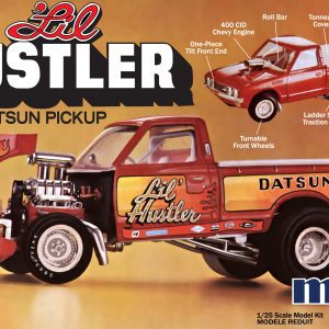 MPC 1975 DATSUN PICKUP "LI'L HUSTLER" 1:25 SCALE MODEL KIT