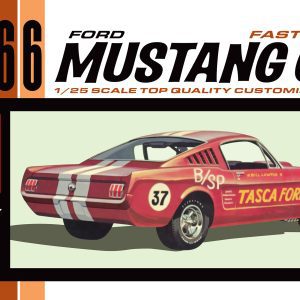 AMT 1966 FORD MUSTANG FASTBACK 2+2 1:25 SCALE MODEL KIT