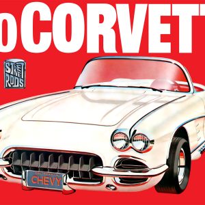 AMT 1960 CHEVROLET CORVETTE 1:25 SCALE MODEL KIT