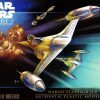 AMT STAR WARS: THE PHANTOM MENACE N-1 NABOO STARFIGHTER (SNAP) 1:48 SCALE MODEL KIT