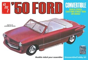 AMT 1950 FORD CONVERTIBLE STREET RODS EDITION 1:25 SCALE MODEL KIT