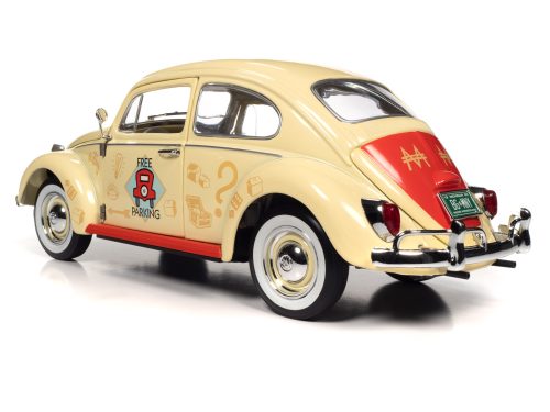 AUTO WORLD 1963 VOLKSWAGEN BEETLE MONOPOLY FREE PARKING 1:18 SCALE DIECAST - Image 9