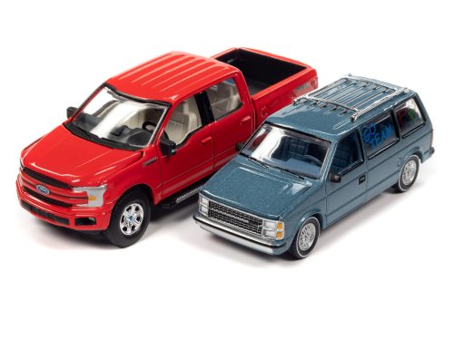 AUTO WORLD "WORLD'S BEST" ASSORTMENT W/BASE & TRADING CARD 1:64 SCALE DIECAST - Image 2