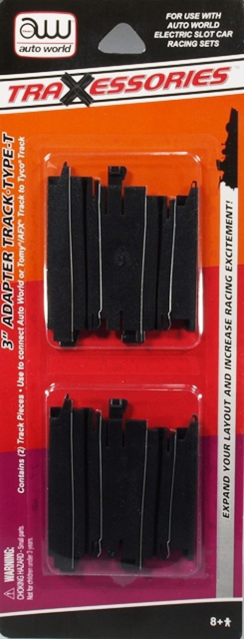 AUTO WORLD 3" TRAXESSORIES ADAPTER TRACK TYPE-T