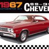 AMT 1967 CHEVROLET CHEVELLE SS396 1:25 SCALE MODEL KIT