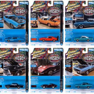 JOHNNY LIGHTNING MUSCLE CARS USA 2022 RELEASE 3 1:64 DIECAST - SET A