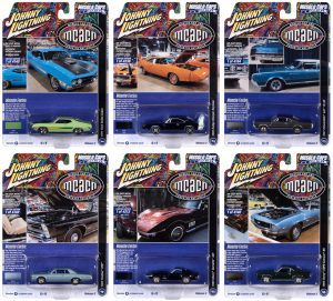 JOHNNY LIGHTNING MUSCLE CARS USA 2022 RELEASE 3 1:64 DIECAST - SET B