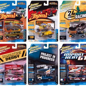 JOHNNY LIGHTNING STREET FREAKS 2023 RELEASE 1 1:64 SCALE DIECAST - SET A