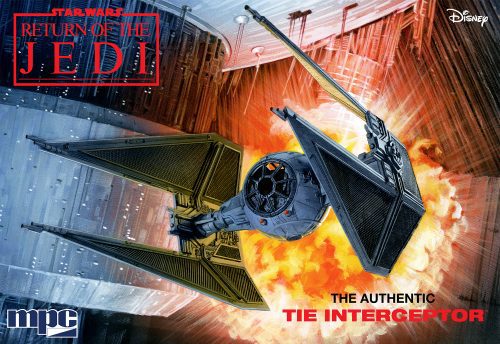 MPC STAR WARS: RETURN OF THE JEDI TIE INTERCEPTOR 1:48 SCALE MODEL KIT