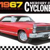 AMT 1967 MERCURY CYCLONE GT 1:25 SCALE MODEL KIT