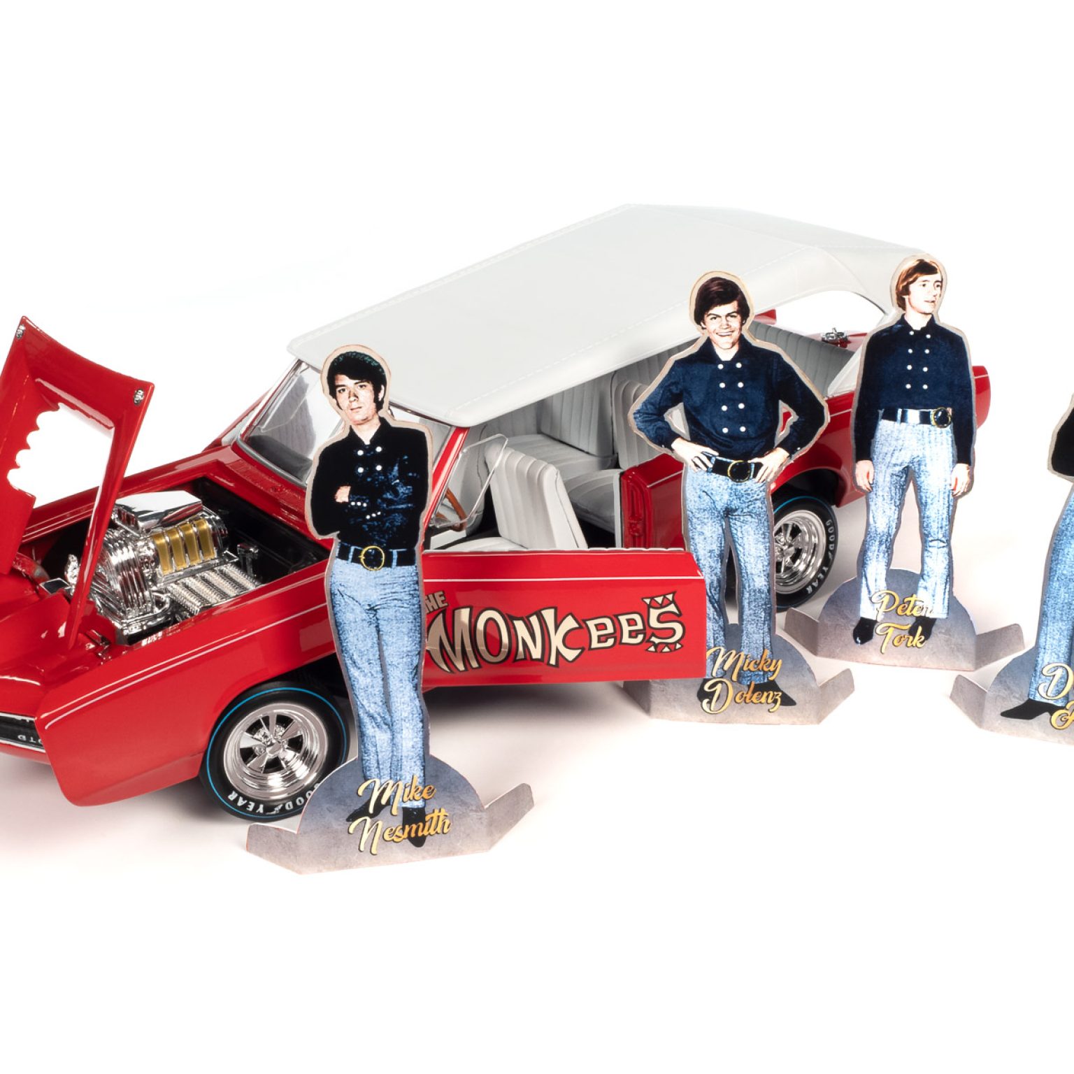 AUTO WORLD MONKEEMOBILE 1:18 SCALE DIECAST | Round2