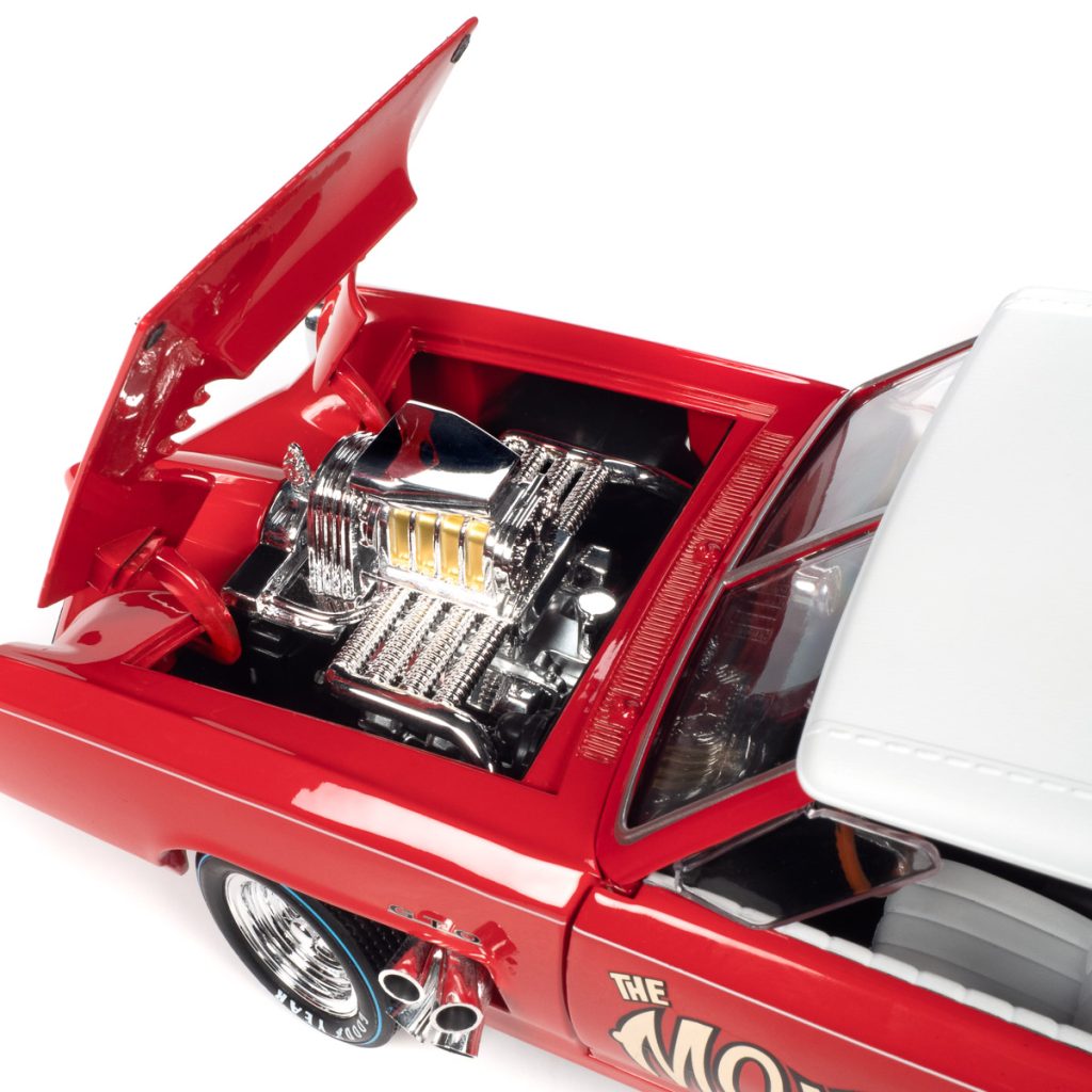 AMERICAN MUSCLE, PONTIAC GTO 1966 – MonkeeMobile – TRÄUME, 1/18, AWSS144