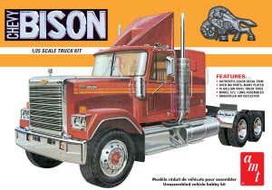 AMT CHEVROLET BISON CONVENTIONAL TRACTOR 1:25 SCALE MODEL KIT