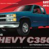 AMT 1996 CHEVROLET C-3500 DUALLY PICKUP EASY BUILD 1:25 SCALE MODEL KIT