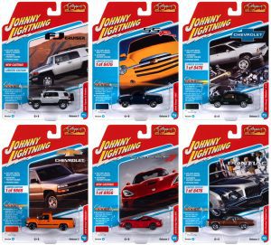 JOHNNY LIGHTNING CLASSIC GOLD 2022 RELEASE 3 1:64 DIECAST - SET A