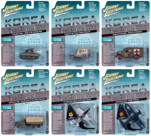 JOHNNY LIGHTNING MILITARY 2023 RELEASE 1 DIECAST - SET A
