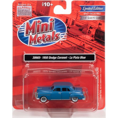 CLASSIC METAL WORKS 1950 DODGE CORONET (LA PLATA BLUE) 1:87 HO SCALE