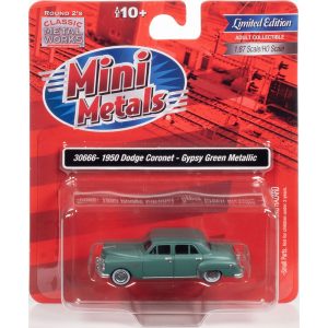 CLASSIC METAL WORKS 1950 DODGE CORONET (GYPSY GREEN METALLIC) 1:87 HO SCALE