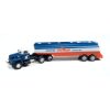 CLASSIC METAL WORKS 1954 IH R-190 TRACTOR W/TANKER TRAILER (CHEVRON) 1:87 HO SCALE - Image 2