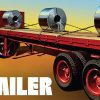 AMT FRUEHAUF FLATBED TRAILER 1:25 SCALE MODEL KIT