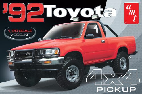 AMT 1992 TOYOTA 4X4 PICKUP 1:20 SCALE MODEL KIT