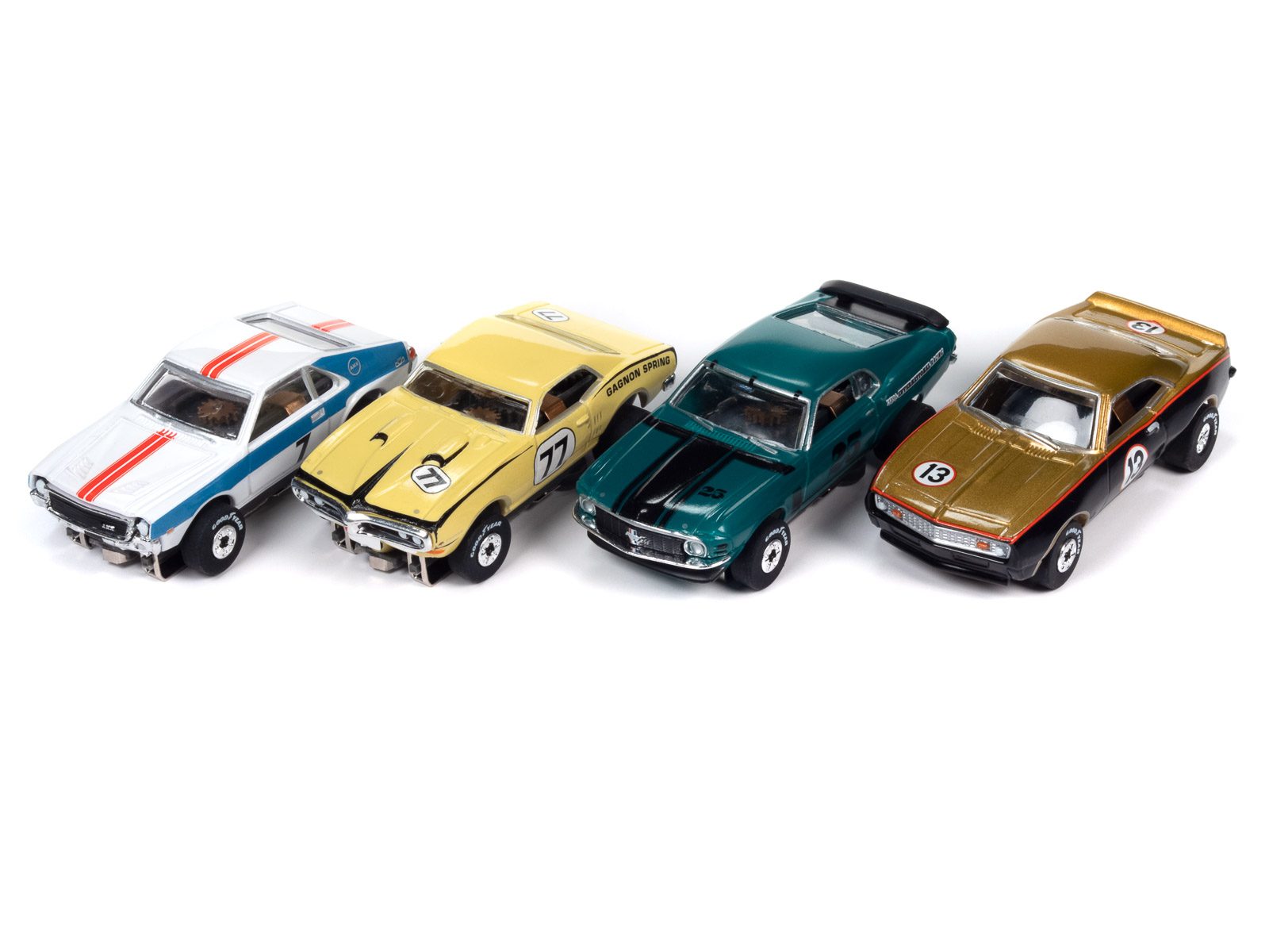Auto World 12" Radius 1/8 Section Curve HO Slot Track - 4 Pack, #H0003