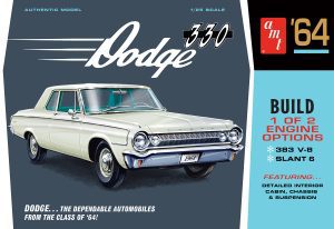 AMT 1964 DODGE 330 1:25 SCALE MODEL KIT