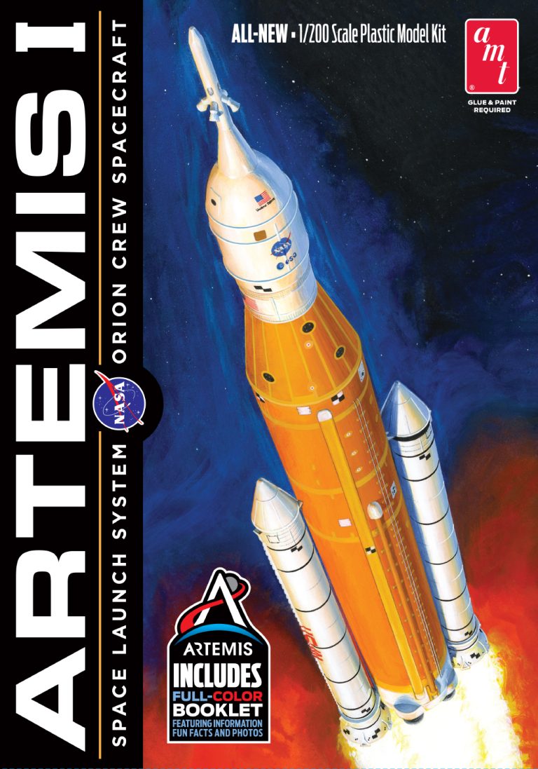 AMT NASA ARTEMIS-1 ROCKET 1:200 SCALE MODEL KIT | Round2