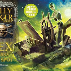 LINDBERG JOLLY ROGER SERIES: HEX MARKS THE SPOT - GLOW EDITION 1:12 SCALE MODEL KIT