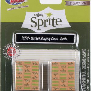 Classic Metal Works Stacked Shipping Cases (Sprite) 1:87 HO Scale