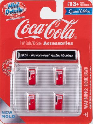 Classic Metal Works 1960's Coca-Cola Machines NEW TOOLING 1:87 HO Scale