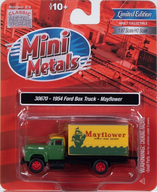 Classic Metal Works 1954 Ford Box Truck (Mayflower) 1:87 HO Scale