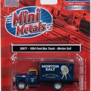 Classic Metal Works 1954 Ford Box Truck (Morton Salt) 1:87 HO Scale