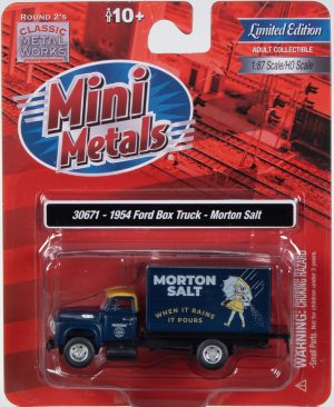 Classic Metal Works 1954 Ford Box Truck (Morton Salt) 1:87 HO Scale