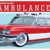 AMT 1959 Cadillac Ambulance w/Gurney 1:25 Scale Model Kit