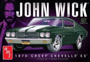 AMT 1970 Chevy Chevelle John Wick 1:25 Scale Model Kit