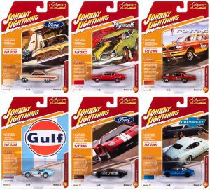 Johnny Lightning Classic Gold 2023 Release 2 1:64 Diecast - Set A