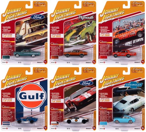 Johnny Lightning Classic Gold 2023 Release 2 1:64 Diecast - Set B