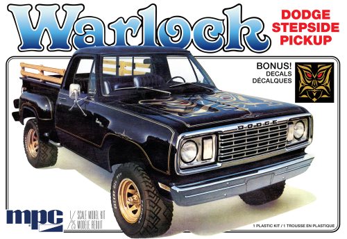 MPC 1977 Dodge Warlock Pickup 1:25 Scale Model Kit