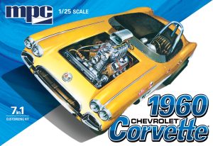 MPC 1960 Chevy Corvette 7-in-1 1:25 Scale Model Kit