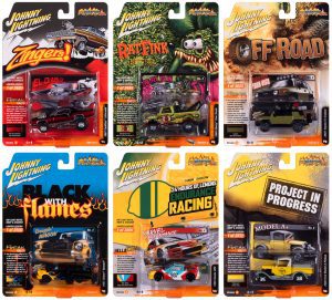 Johnny Lightning Street Freaks 2023 Release 2 1:64 Scale Diecast - Set A