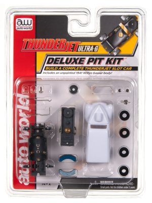 Auto World Thunderjet Deluxe Pit Kit (1941 Willys Gasser Body) HO Scale