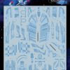 Star Trek: The Next Generation U.S.S. Enterprise NCC-1701-D Aztec Decal Set 1:1400 Scale