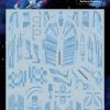 Star Trek: The Next Generation U.S.S. Enterprise NCC-1701-D Aztec Decal Set 1:1400 Scale