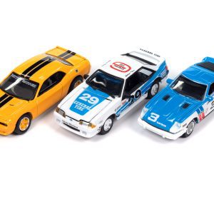 Johnny Lightning w/ Collector Tin 1:64 Die Cast Assortment 2024 R1 - Set B